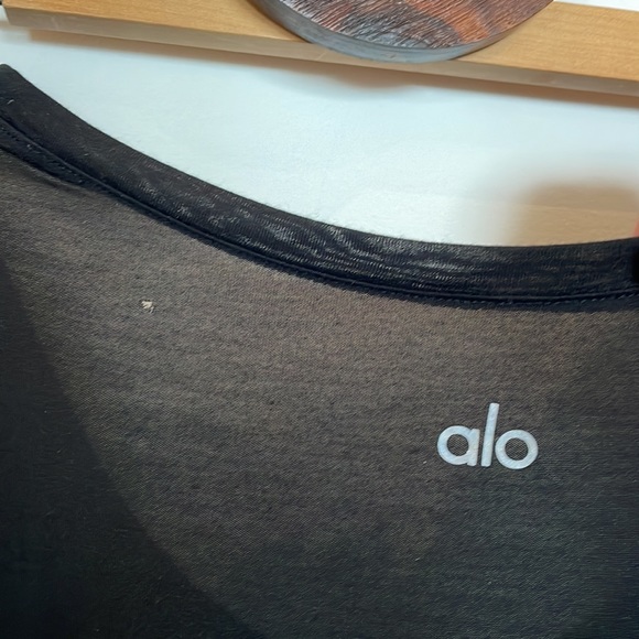 Alo scoop mesh tee - Picture 2 of 4